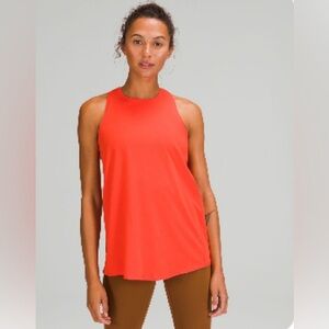 Like New! Lululemon All Tied Up Tank Autumn Red Size 2